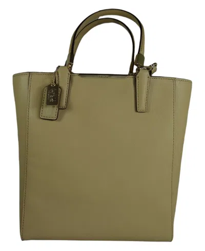Coach Madison Saffiano Mini North South Tote Crossbody Bag