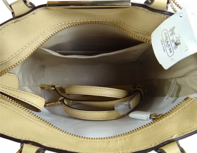 Coach Madison Saffiano Mini North South Tote Crossbody Bag