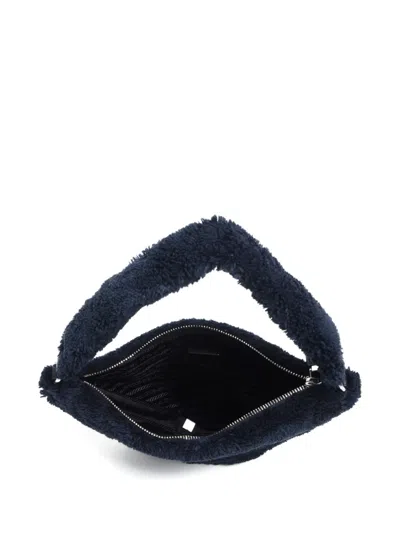 Pre-owned Prada 2000-2020s Terry-cloth Triangle Shoulder Bag