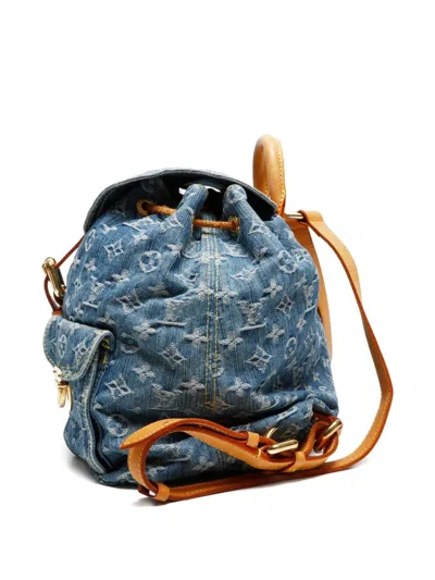 Pre-owned Louis Vuitton 2006 Sac A Dos Gm Backpack In Blue