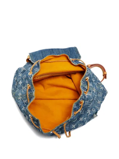 Pre-owned Louis Vuitton 2006 Sac A Dos Gm Backpack In Blue
