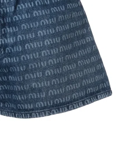 Pre-owned Miu Miu Denim Shorts