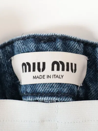 Pre-owned Miu Miu Denim Shorts