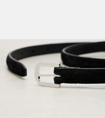 Totême Slim Suede Belt
