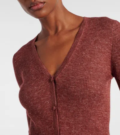 Gabriela Hearst Aiste Cashmere, Silk, And Hemp Cardigan