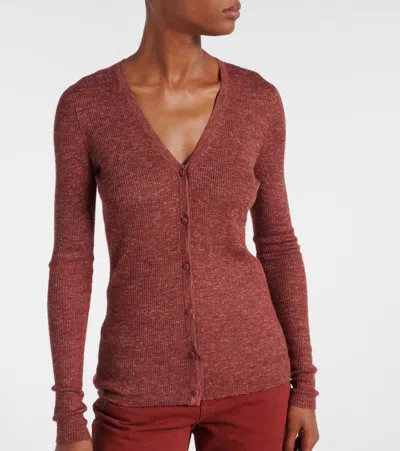 Gabriela Hearst Aiste Cashmere, Silk, And Hemp Cardigan