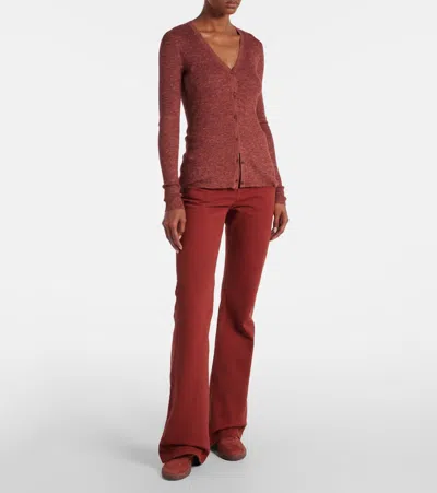 Gabriela Hearst Aiste Cashmere, Silk, And Hemp Cardigan