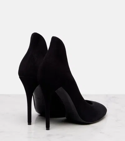 Alaïa Decolette 110 Suede Pumps