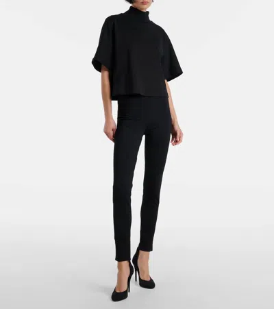 Alaïa Decolette 110 Suede Pumps
