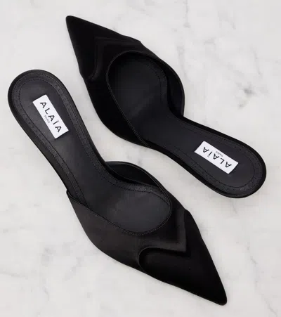 Alaïa Le Caur 3d 55 Satin Mules