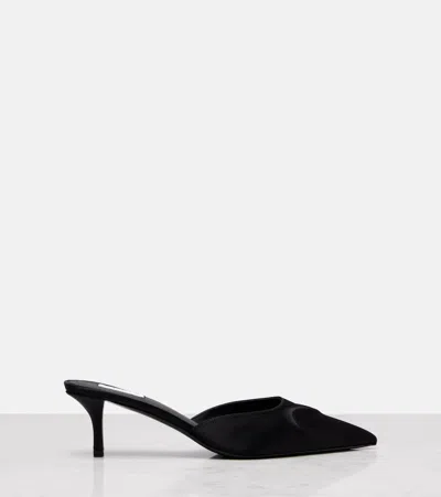 Alaïa Le Caur 3d 55 Satin Mules