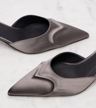 Alaïa Le Caur 3d 55 Satin Mules