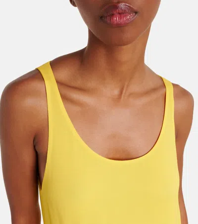 Alaïa Ruffled Georgette Maxi Dress