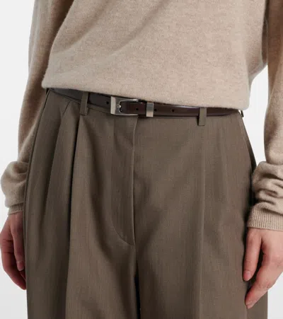 The Row Leather Belt