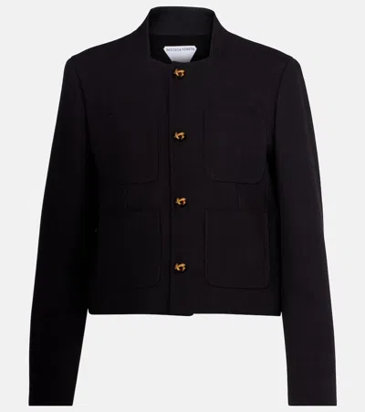 Bottega Veneta Knot-button Light Structured Cotton Jacket