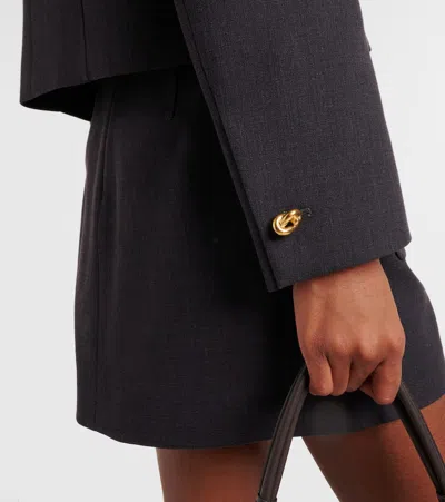 Bottega Veneta Knot-button Light Structured Cotton Jacket