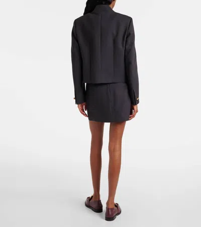 Bottega Veneta Knot-button Light Structured Cotton Jacket