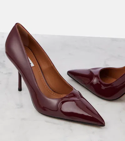 Alaïa Le Coeur 90 Patent Leather Pumps