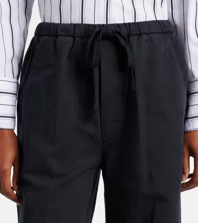 Citizens Of Humanity Aurora Cotton And Linen Wide-leg Pants