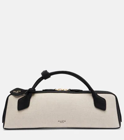 Alaïa Le Teckel Canvas Clutch