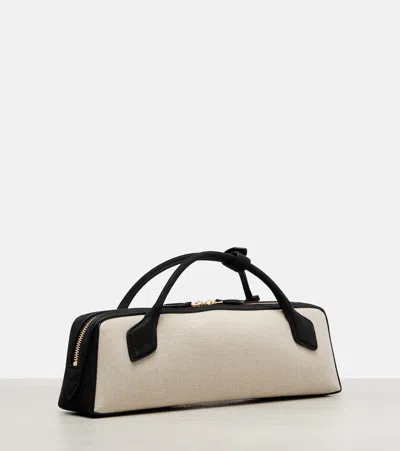 Alaïa Le Teckel Canvas Clutch