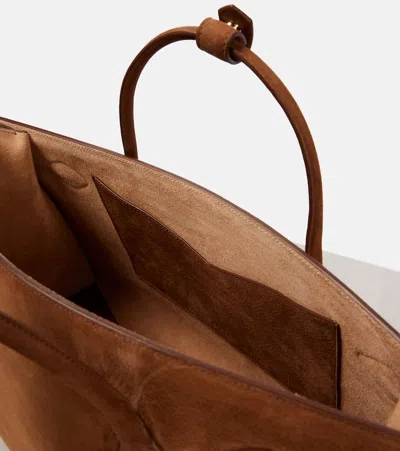 Alaïa Le Teckel Suede Tote Bag