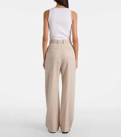 Wardrobe.nyc Mid-rise Wool Straight Pants
