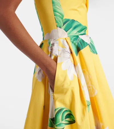 Leo Lin Lynn Floral Cotton Midi Dress