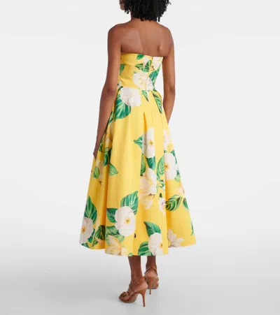 Leo Lin Lynn Floral Cotton Midi Dress