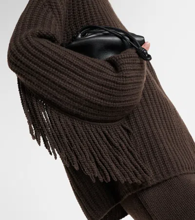 Lisa Yang Hilma Fringed Oversized Sweater