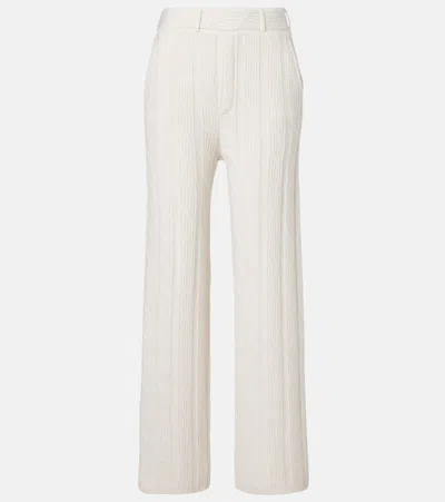 Lisa Yang Ebba Low-rise Cashmere Wide-leg Pants
