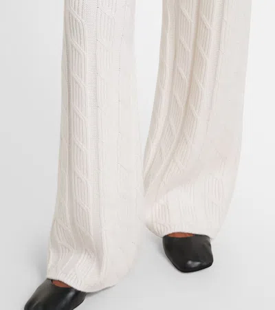 Lisa Yang Ebba Low-rise Cashmere Wide-leg Pants