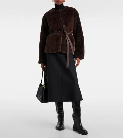 Moncler Jouillat Faux-fur Down Jacket