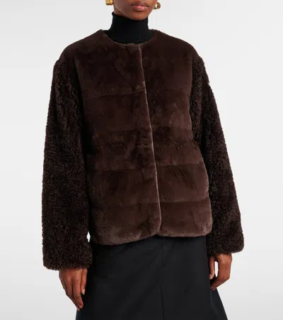 Moncler Jouillat Faux-fur Down Jacket