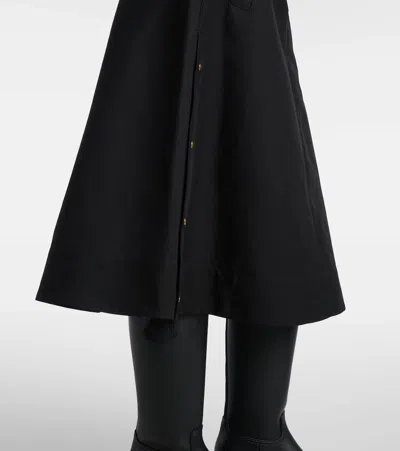 Moncler Belted Button-fastening Midi Skirt