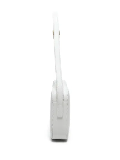 Pre-owned Celine 2020-2024 Triomphe Shoulder Bag In White