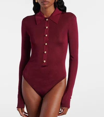 Self-portrait Knitted Bodysuit