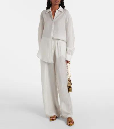The Frankie Shop Brenna Double Stripe Trousers