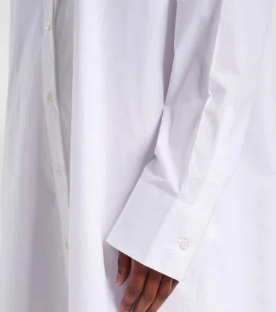 The Frankie Shop Helena Cotton Shirt Dress