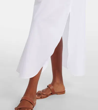 The Frankie Shop Helena Cotton Shirt Dress