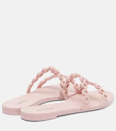 Aquazzura Infinity Chain Jelly Slides