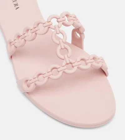 Aquazzura Infinity Chain Jelly Slides