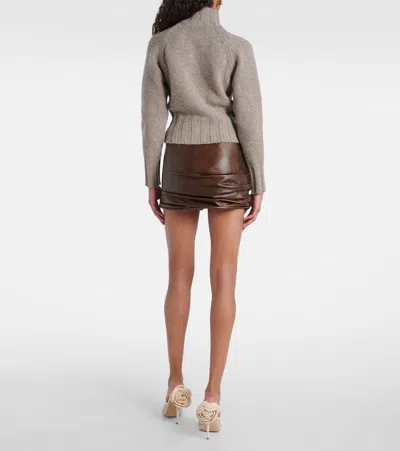 Magda Butrym Zip-up Cashmere Sweater