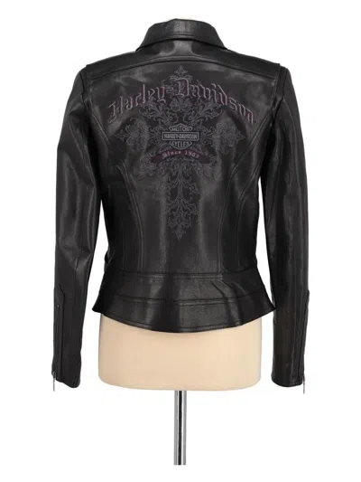 Pre-owned Harley Davidson Vintage  Leather Coat