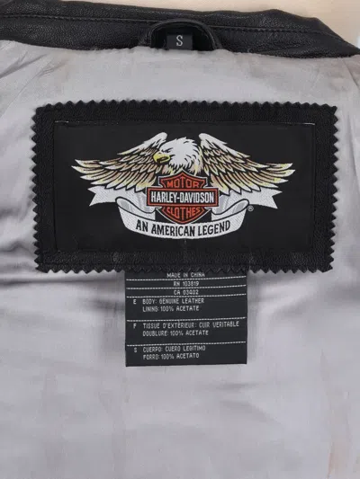 Pre-owned Harley Davidson Vintage  Leather Coat