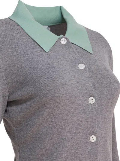 Self-portrait Grey Merino Wool Sweaters And Cardigans Gray