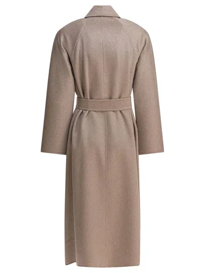 Max Mara Coats In Neutral