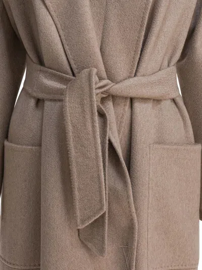 Max Mara Coats In Neutral