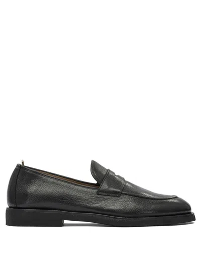 Officine Creative Leather Opera Flexi Loafers In Black