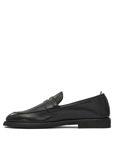 Officine Creative Leather Opera Flexi Loafers In Black